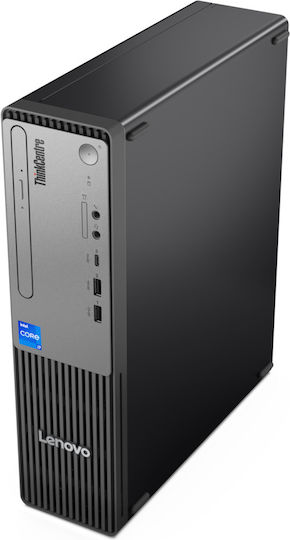 Lenovo ThinkCentre Neo 50s Gen 5 Компютри В Компактен Формат Настолен Компютър (i3-14100/16GB DDR5/512GB SSD/Без Операционна Система) с Клавиатура Български