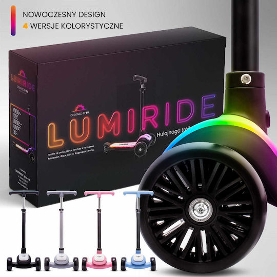 Sun Baby Kinderroller Lumiride 3-Rad für 3+ Jahre Schwarz