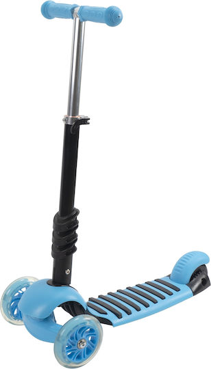 Action One Kids Scuter 3 Roți Cu Scaun Smart Kid 5 În 1 Albastru