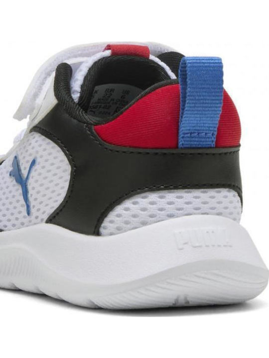 Fun Racer 2 Kids Sneakers with Scratch White