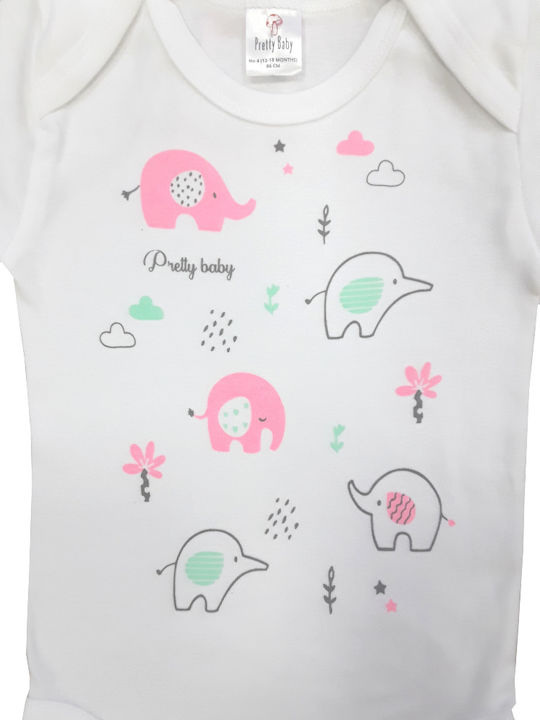 Pretty Baby Baby Bodysuit Elephants