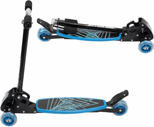 Action One Kids 4-wheel Foldable Scooter Rookie Blue