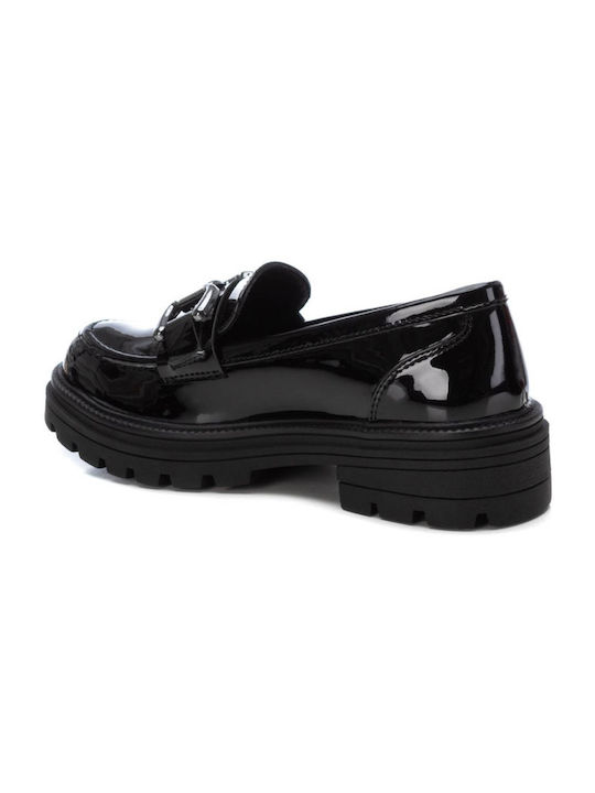 Xti Girls PU Leather Moccasins Black