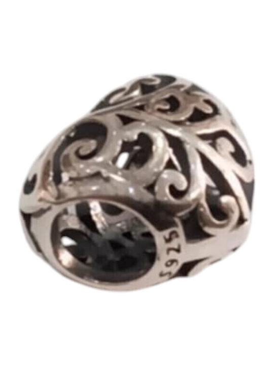 Kalliopi Silver Heart Charm Made of Silver