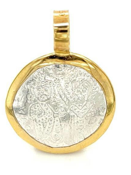Drandakis Charm Talisman From Gold Plated Silver Drandakis Charm Talisman From Gold Plated Silver