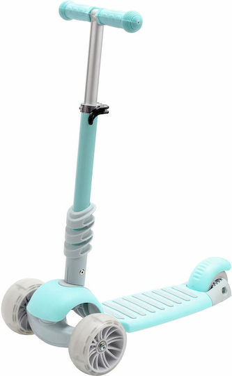 Action One Kinderroller 3-Rad mit Sitz Türkis