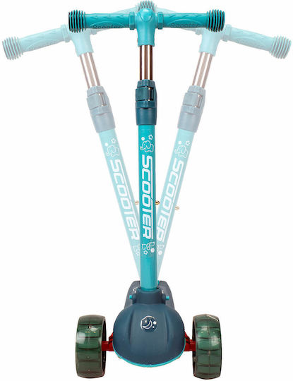 Action One Kids 3-wheel Scooter Lights Prime Green