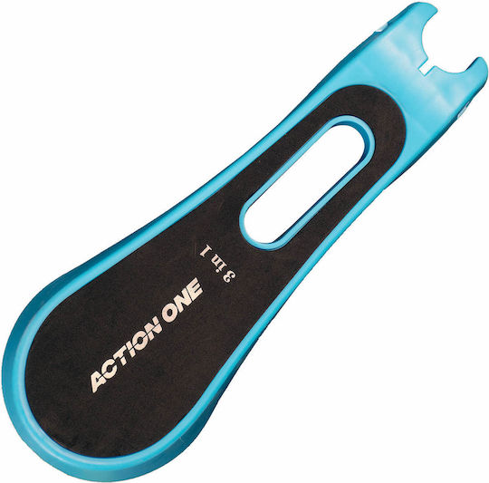 Action One Kids Scooter 3-Wheel with Seat Blue