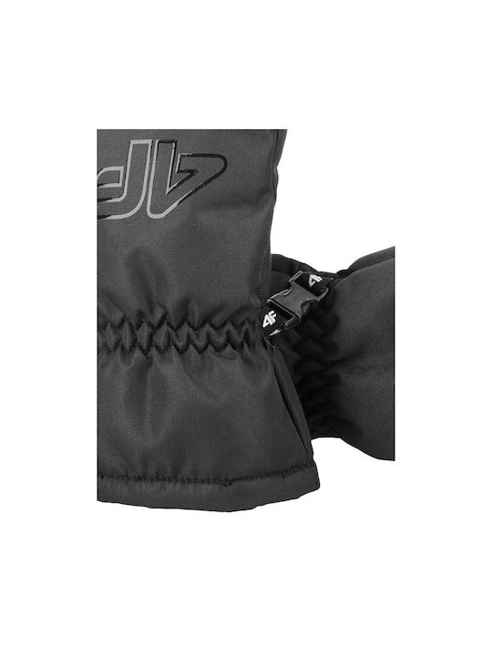 4F Kinder Ski- & Snowboardhandschuhe Schwarz