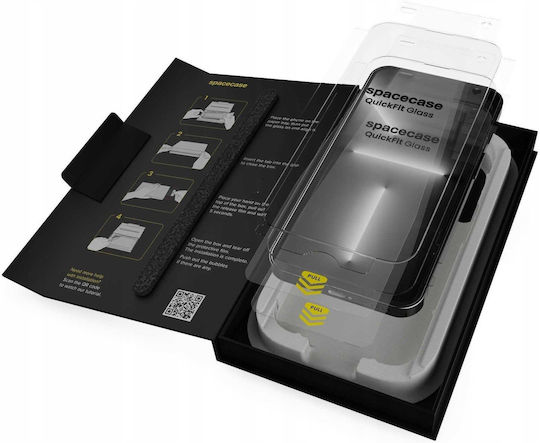 Spacecase Sticlă Tempered Glass 0.33mm 2 Bucăți (iPhone 17e / 16e / 14 / 13 / 13 Pro)