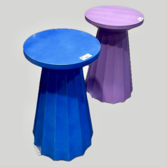 Masă Laterală Mese De Cafea Plisse Violet