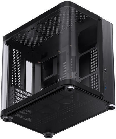 Jonsbo TK-2 2.0 Gaming Midi Tower Κουτί Υπολογιστή με Πλαϊνό Παράθυρο Μαύρο