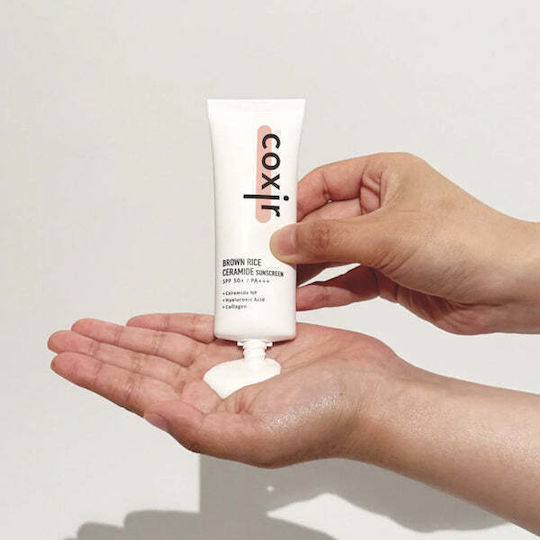 Coxir Brown Rice Ceramide Sonnencreme Creme SPF50