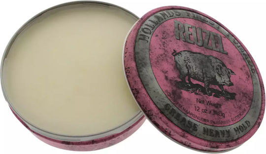 Reuzel Pink Heavy Pomade για Πολύ Δυνατό Κράτημα & Λάμψη 340gr