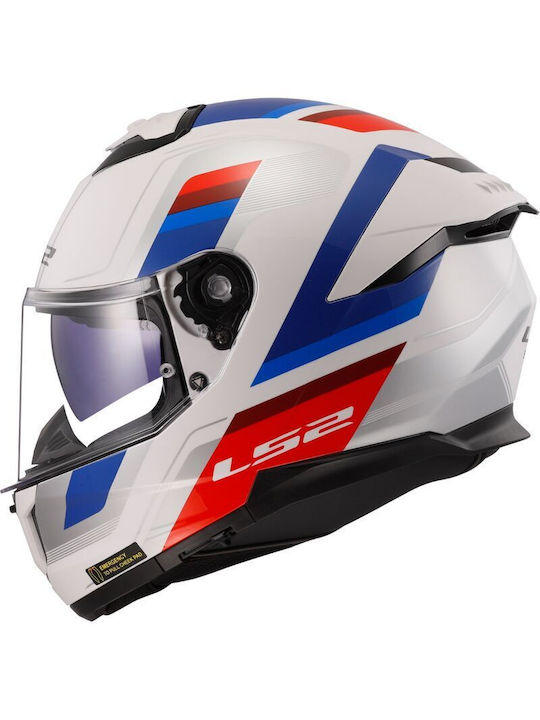 LS2 Stream Ii Motorcycle Helmet Full Face ECE 22.06 with Sunvisor