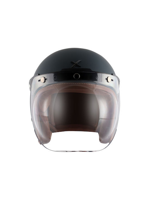 Axor Retro Motorcycle Helmet Jet ECE 22.06 1250gr