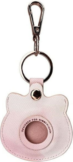 Nimmy Set 3in1 Phone Bag + Wallet + Locator Case Pink Big Eyed Pet 2.0 Cat