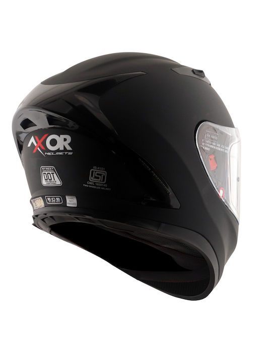 Axor Street Κράνος Μηχανής Full Face ECE 22.06 1600gr με Pinlock και Sunvisor