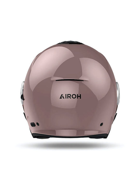Airoh Helyos Black Matt Motorcycle Helmet Jet ECE 22.06 1350gr with Sunvisor