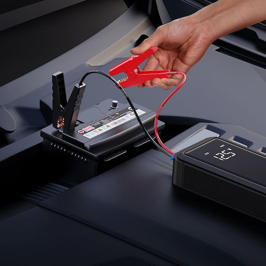 Baseus Super Energy Mega Series BS-CH007 Portable Car Battery Jump Starter 3000A with Power Bank / USB 12V 3000A