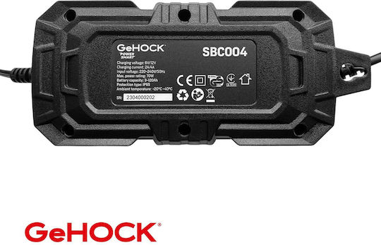 GeHock Φορτιστής & Συντηρητής Μπαταρίας Αυτοκινήτου 12V 4A 70W