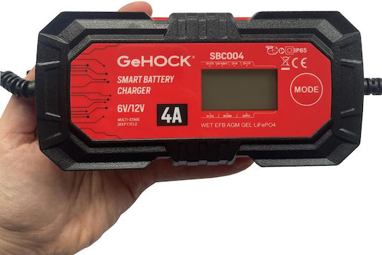 GeHock Φορτιστής & Συντηρητής Μπαταρίας Αυτοκινήτου 12V 4A 70W