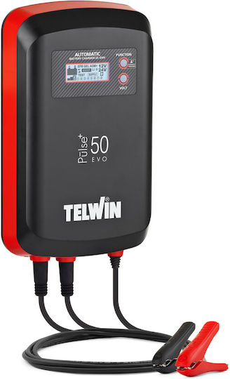 Telwin Pulse 50 Evo Car Battery Charger & Maintainer 12/24V 12/24V