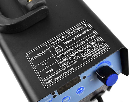 Geko Car Truck and Motorcycle Battery Charger 12/24V