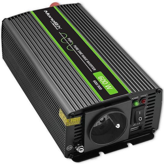 Qoltec Car Battery Charger 12V