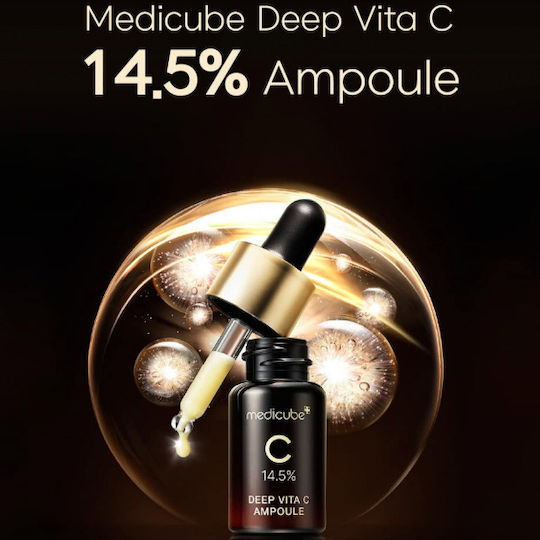Medicube Deep Vita C Anti-aging Ampoule Face Serum with Vitamin C for Brightening 3x10gr