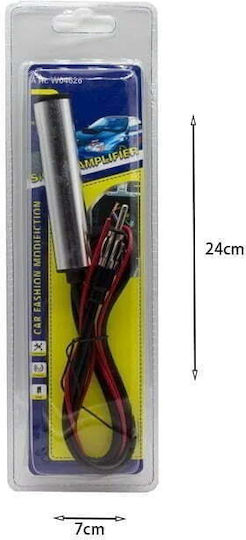 Car Antenna Adapter with Amplifier Universal