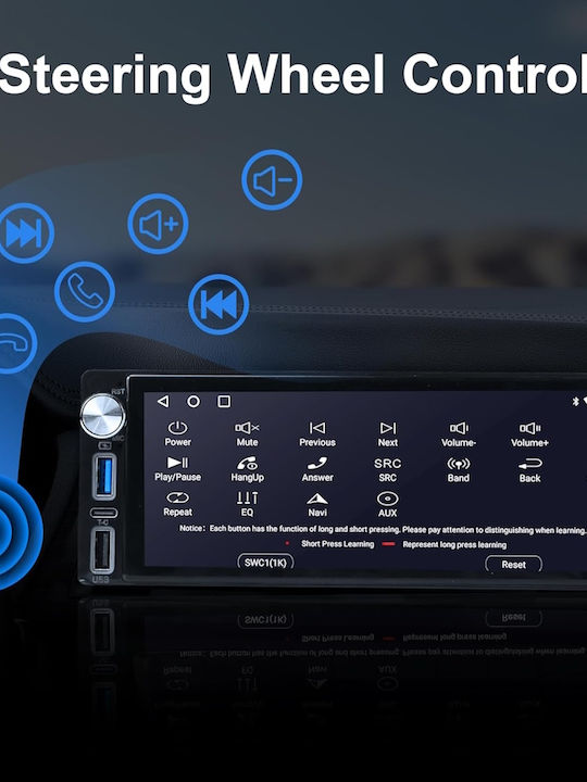 LM Digital Ηχοσύστημα Αυτοκινήτου 2011+ (Bluetooth/USB/WiFi/GPS/Apple-Carplay/Android-Auto)