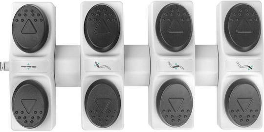 Footrest Azzurro Chair 4 Motors Heating