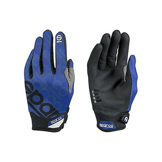 Sparco Meca III Kart Driver Gloves Blue
