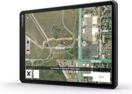 Garmin 10.1" Display GPS Device Camper with and Card Slot