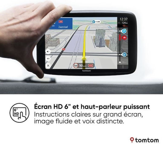 TomTom 6" Display GPS Device GO Superior with and Card Slot