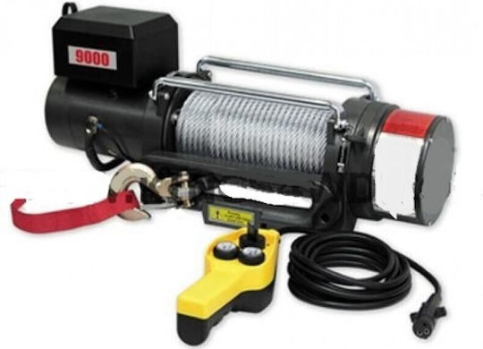 Plus DW 9000 Elektrisch 4x4 Fahrzeugwinde 12V mit Zugkraft 4091kg