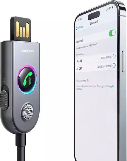 Joyroom Dashboard Bluetooth Car Kit (AUX / Audio Receiver)