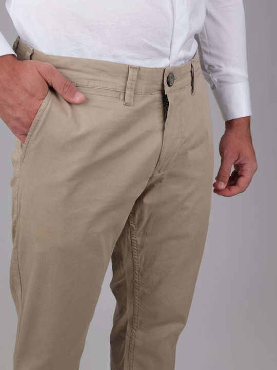 Παντελόνι Chino Ελαστικό Μπεζ