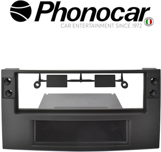 Phonocar DIN Fascia Panels 2 Din Black for Volkswagen Touareg / Transporter