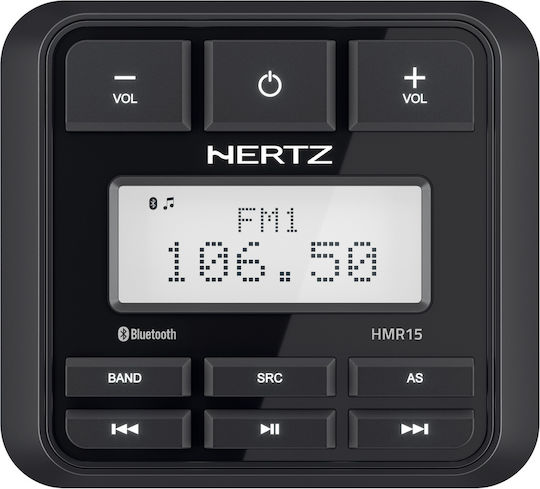 Hertz Boat Sound System 4x50W Waterproof with Bluetooth / DAB / AUX / USB