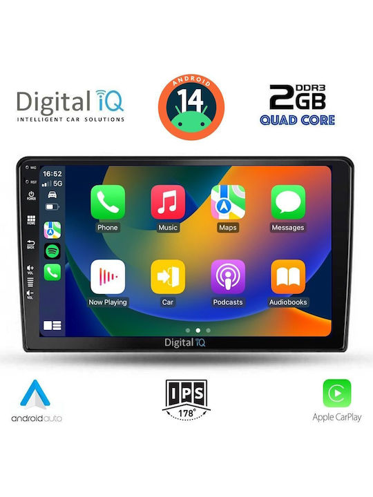 Digital IQ Car Audio System for Nissan X-Trail 2004-2007 (Bluetooth/USB/WiFi/GPS/Apple-Carplay/Android-Auto) with Touch Screen 10"