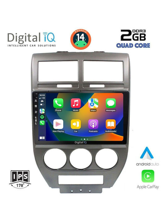 Digital IQ Автомобилна Аудио Система (Блутут/USB/WiFi/GPS/Apple-Carplay/Android-Auto) с Тъчскрийн 10"