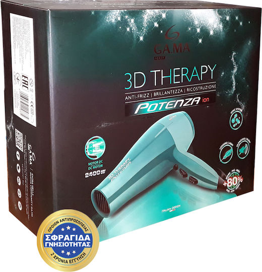 GA.MA A21.POTENZAION.3D Ionic Professional Hair Dryer 2400W