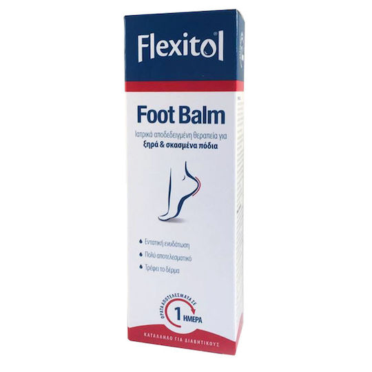 Flexitol Foot Balm Ενυδατικό Ανάπλασης για Σκασμένες Φτέρνες με Ουρία 56gr