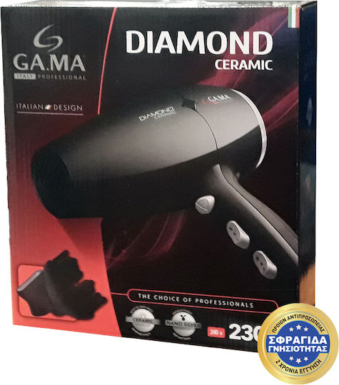 GA.MA Eolic Mini Travel Hair Dryer 1600W GH0201