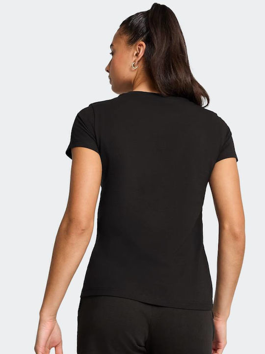 PUMA T-Shirt Μαύρο