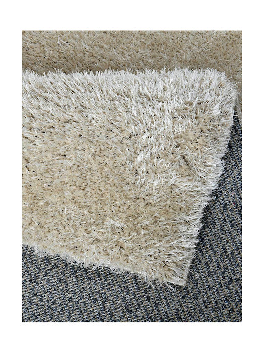 Madi Fuzzio Χαλί Ορθογώνιο Shaggy Beige 133x190cm