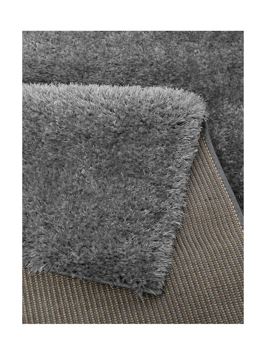 Madi Fuzzio Χαλί Ορθογώνιο Shaggy Grey 133x190cm