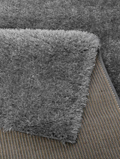 Madi Fuzzio Rug Rectangular Shaggy Grey